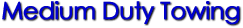 Medium Duty Towing